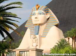 What is that referring to!?!?! Luxor Pyramid And Sphinx Las Vegas Nevada