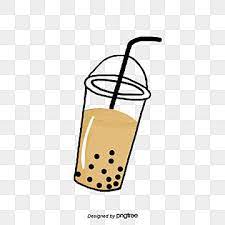 Stick Figure Pearl Milk Tea Milk Tea Hand Painted Png Transparent Clipart Image And Psd File For Free Download Milk Tea Pearl Tea Boba Tea
