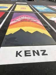Do you have a dull and dingy parking lot? Seniors Paint Parking Spots At Lake Shore High School