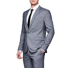 No longer just an office standard, the contemporary suit explores a wider range of styles, patterns and palettes, making it a much more appealing option as an essential piece for the modern man's wardrobe. Cambridge Mid Navy Textured Soft Tailored Suit Jacket Suit Jackets Politix