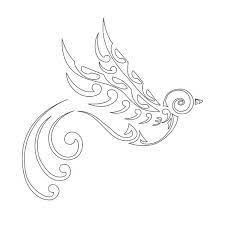 From noting social status and religious beliefs, the tribal tattoo became individual artistic expressions. Great Tribal Outline Sparrow Tattoo Design Tattooimages Biz