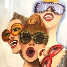 Vintage Oscar De La Renta Quilted Bed Jacket