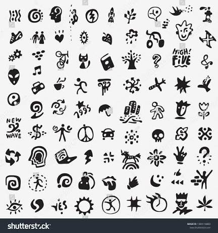 Citynatureteen Life Sign Symbol- Icon Set Stock Vector (Royalty Free)  1384116803 | Shutterstock