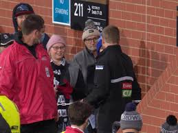 Nathan buckley has stepped down as coach of collingwood. Afl Clears Collingwood Coach Nathan Buckley Over His Fist Bump With Fan At Adelaide Oval Perthnow