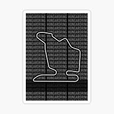 It makes possible to follow the event from a different grandstands each day. Hungaroring Stickers Redbubble