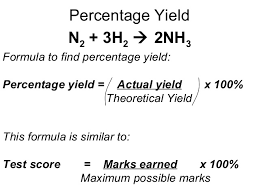 18 Percentage Yield