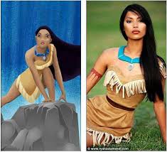 Pocahontas Animation Vs Real Animation Disney More Indiani D America E Ispirazione