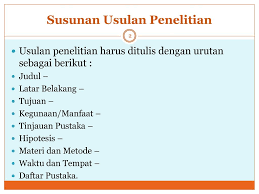 Check spelling or type a new query. Penulisan Usulan Penelitian Ppt Download