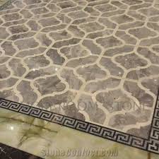 Which marble is best for home? Italy Marble Price Polished Grey Marble Tiles Water Jet Medallion Marble Flooring Medallion Square Medallion Ceramic Backed From China Stonecontact Com