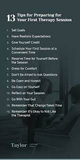 How To Prepare For Your First Therapy Session | Taylor Counseling Group
