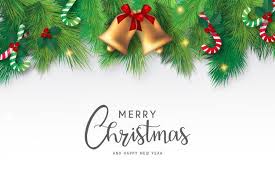 Download Christmas Background With Cute Bells And Elements For Free Christmas Background White Christmas Background Free Christmas
