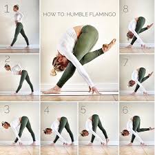 How To Humble Flamingo Yoga Asana Tutorial Yogaposes Yogainspiration Yoga Poses Advanced Advanced Yoga Yoga For Flexibility