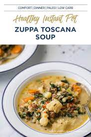 Instant Pot Zuppa Toscana Soup The Best Olive Garden Copycat Recipe Recipe Thanksgiving Dinner Recipes Healthy Instant Pot Recipes Best Soup Recipes
