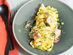 Tagliatelles Au Saumon Recette Recette Tagliatelle Saumon Tagliatelles Au Saumon Tagliatelles