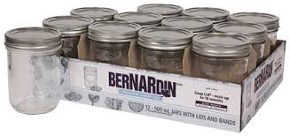 The traditional styling will remind you of a country store. Bernardin Decorative Wide Mouth 500ml Mason Jar With Lids And Bands 12 Count Walmart Canada