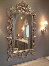 Black And Gold Mirror Frame Silver Leaf Over Gold Mirror Frame Gorgeous Gold Framed Mirror Mirror Frames Mirror Frame Diy