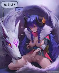 Rule34 - If it exists, there is porn of it  kindred, lamb (league of  legends), wolf (league of legends)  4278427