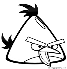 Free angry birds coloring pages to print and download. Angry Bird Print Coloring Pages Angry Face Coloring Pages Coloring Pages For Kids And Adults