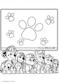 Paw patrol colouring page with ryder and the paw patrol. Paw Patrol Free Coloring Pages All Heroes Coloring Pages Printable Com