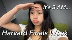 *BRUTALLY* REALISTIC HARVARD FINALS VLOG