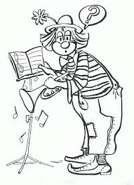 595 x 842 jpg pixel. Kleurplaat Kleurplaten Potlood Schetsen Clown