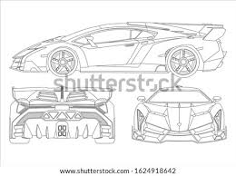 16ara2019 bmw car x6 coloring pages to color print and download for free along with bunch of favorite bmw car coloring page for kids. Lamborghini Drawing Outline At Getdrawings Free Download