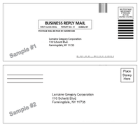9 Custom Business Reply Envelope 3 7 8 X 8 7 8 White