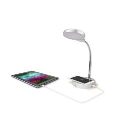 Get the best deal for mainstays led desk lamps from the largest online selection at ebay.com. Mainstays Led Desk Lamp With Qi Wireless Charging And Usb Port Silver Walmart Com Walmart Com
