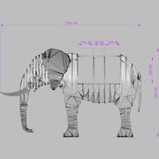 Cofee Table Elephant 3d Model Cofee Table 3d Model Cofee