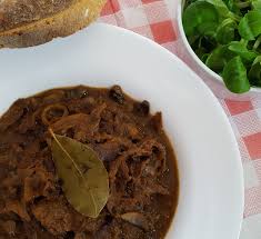 Learn how to thicken stews and casseroles like coq au vin and beef bourguignon using the right amount of flour or other ingredients. Quick Vegan Stoofvlees Flemish Seitan Stew With Beer Salty Bean