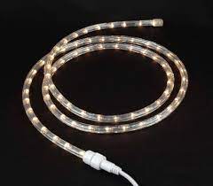 Hampton Bay 24 Ft Super Bright Rope Light Kit Indoor Outdoor 72 Watts Clear Led Rope Lights Christmas Rope Lights Rope Light