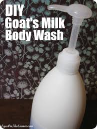 Diy Goats Milk Body Wash Goats Milk Lotion Goat Milk Milk Soap Recipe