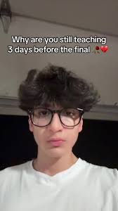 Understanding Teacher's Rush Before Finals Week