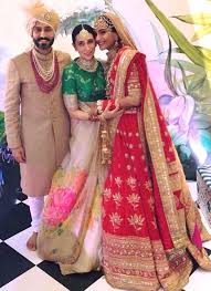 Wedding And Reception Pictures Of Sonam Kapoor And Anand Ahuja Sonam Kapoor Wedding Indian Wedding Outfits Bollywood Wedding
