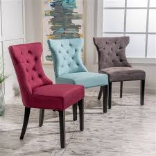 Modern mink grey wingback chair good condition 116cm 83cm depth 65 cm pick up only mink grey wingback chair. Best Selling Home Decor Keane Tufted Wingback Dining Chair Set Of 2 299032 Rona