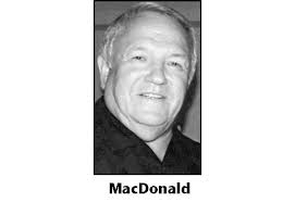 GERALD MacDONALD Obituary (2016)