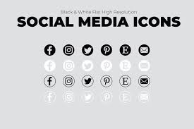 Sale 6 Creative Social Media Icons Social Media Icons Social Media Icons Free Media Icon