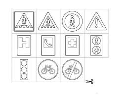 Trafik Levhalari Boyama Trafik Isaretleri Boyama Sayfalari Isaretler