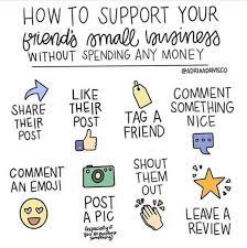 Ways To Support A Friend S Small Business Said With Love