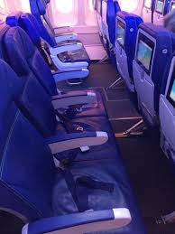 That's definitely her good angle. Flight Review Air Transat Airbus A330 Economy Class Allplane