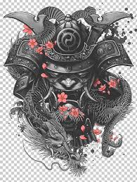 Sleeve Tattoo Samurai Irezumi Png Art Automotive Design Blackandgray Body Art Demon Samurai Tattoo Design Japanese Tattoo Art Black Sleeve Tattoo