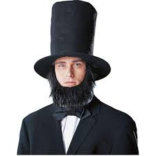 Download abraham lincoln coloring sheets and use any clip art,coloring,png graphics in your website, document or presentation. Abraham Lincoln Men S Costume Hat With Beard Black Walmart Com Walmart Com