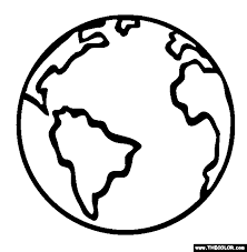Our printable coloring pages are free and classified by theme, simply choose and print your drawing to color for hours! Planet Earth Online Coloring Page Color Earth