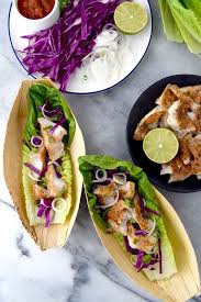 Maybe you would like to learn more about one of these? Fish Taco Lettuce Wraps Recipe Lettuce Tacos Taco Lettuce Wraps Seafood Recipes
