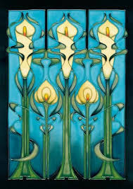 Idea For A Leg Tatoo Art Nouveau Design Art Deco Tiles Art Nouveau
