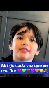 Mi Hijo Cada Vez Que Ve Florecitas