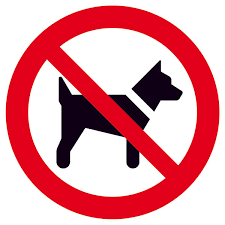 Das klebesymbol hat eine quadratische form mit den maßen 110 x 110 mm. Hundeverbot Schilder Online Shop