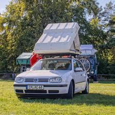 Golf 4 Mit Autocamp Dachzelt Dachzelt Autos Zelten