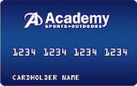 The entire transaction amount after discount must be placed on the academy sports + outdoors credit card. Academy Credit Card Reviews