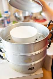 Khanom tuay is one of the most popular local desserts in thailand. Authentic Thai Custard Homemade Sangkaya